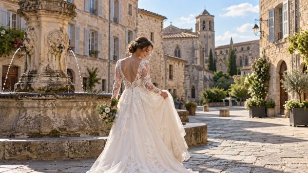 Découvrez les robes de mariée sur-mesure à Montbrison